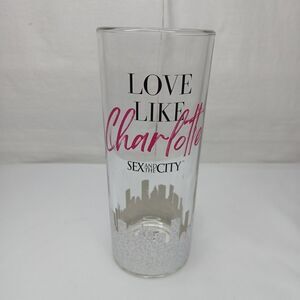 Sex And The City 12oz Cooler Cocktail Glass Love Like Charlotte HBO Authentic